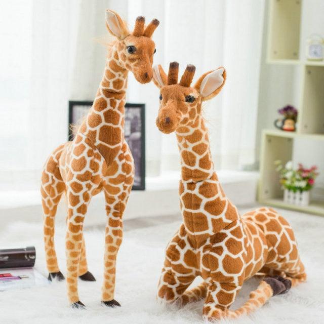 Poupée en peluche Girafe Géante Réaliste – Image 2