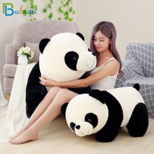 Peluche bébé panda géant