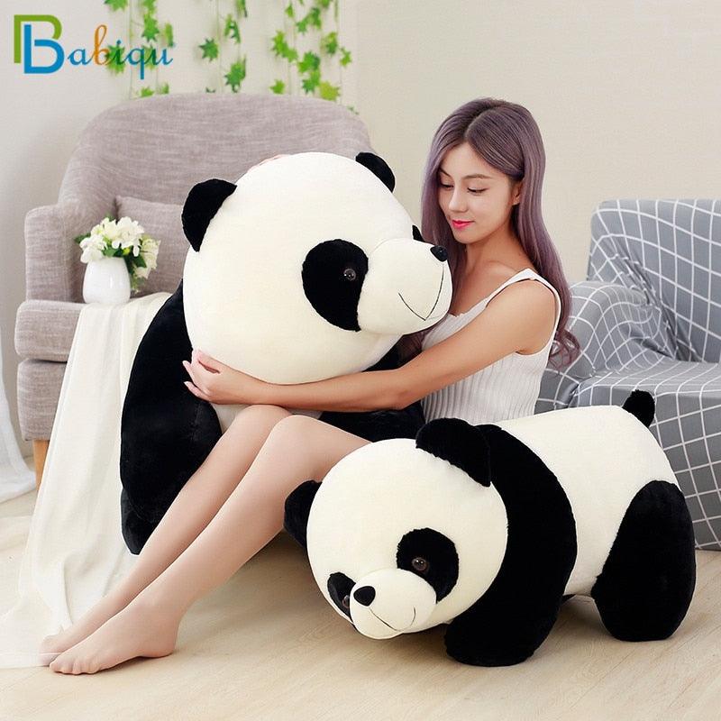 Peluche bébé panda géant