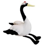 Animal en peluche cygne de dessin animé