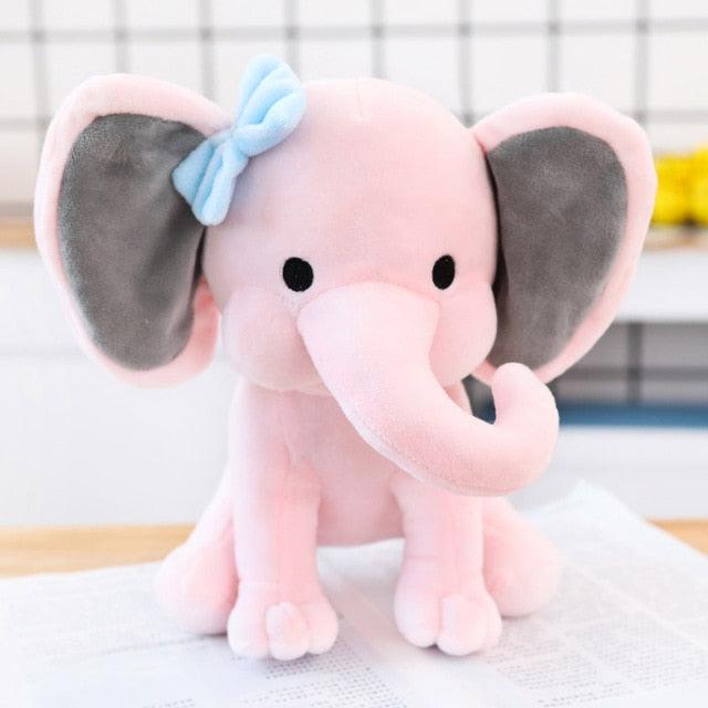 Peluche éléphant endormi de 9" pour la chambre de bébé – Image 3