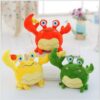 Peluche crabe de 8", Animal en peluche crabe pour enfants