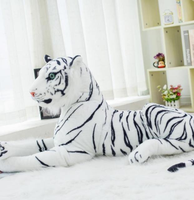 Jouets en peluche en forme de tigre et de léopard, animaux sauvages en peluche. – Image 5