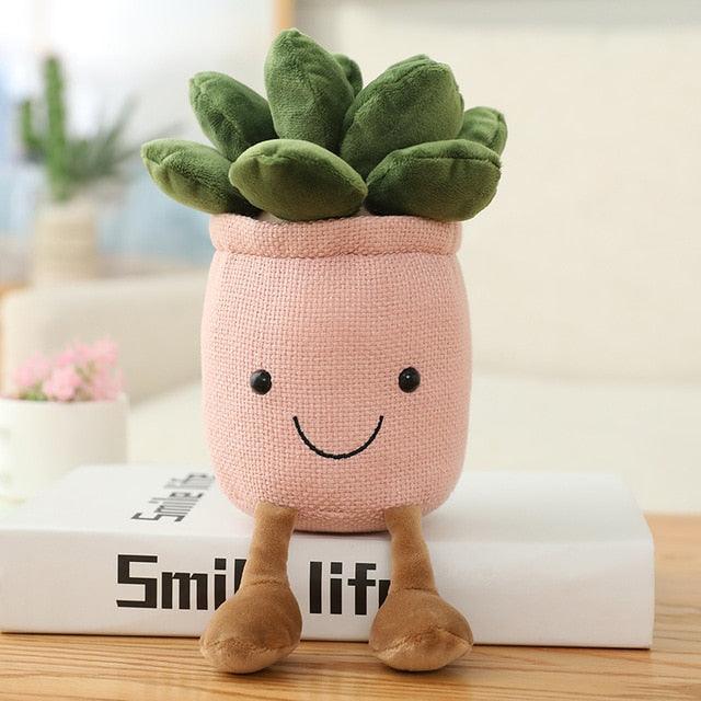 14" Simulation de fleurs de tulipes, Plantes en pot créatives Jouets en peluche – Image 9
