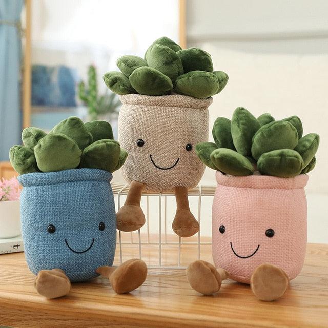 14" Simulation de fleurs de tulipes, Plantes en pot créatives Jouets en peluche – Image 10