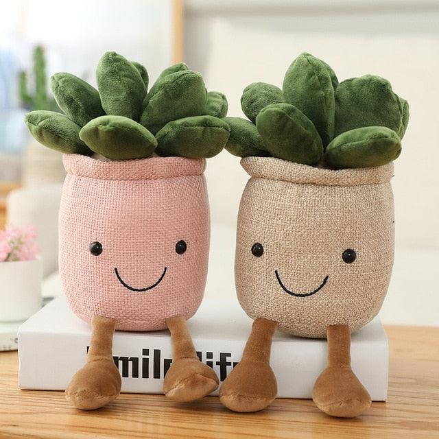 14" Simulation de fleurs de tulipes, Plantes en pot créatives Jouets en peluche – Image 11