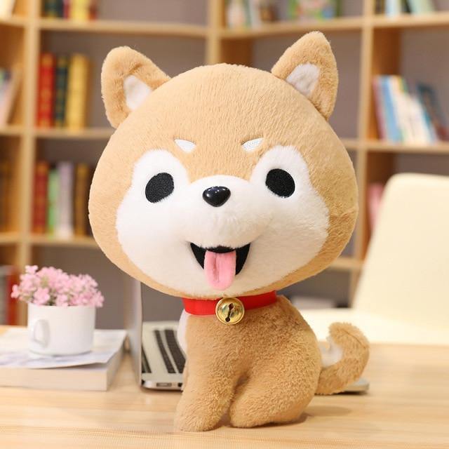 Poupée Peluche Chien Husky 25/35cm Kawaii – Image 2