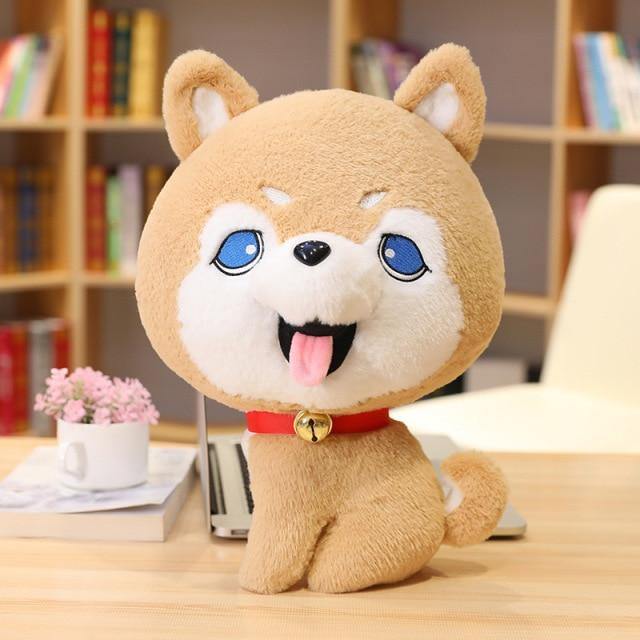Poupée Peluche Chien Husky 25/35cm Kawaii – Image 5