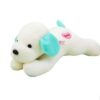 Peluche chien à grandes oreilles avec un coeur d'amour
