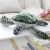 Poupée en peluche tortue de mer de 4" à 12", animal en peluche réaliste