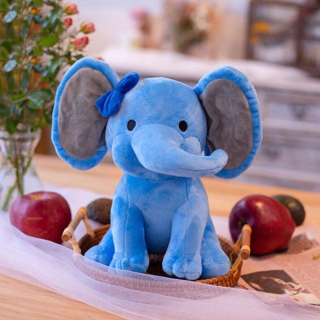 Peluche éléphant endormi de 9" pour la chambre de bébé – Image 6