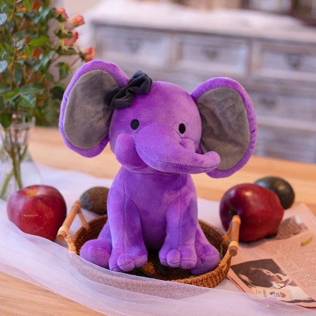 Peluche éléphant endormi de 9" pour la chambre de bébé – Image 5