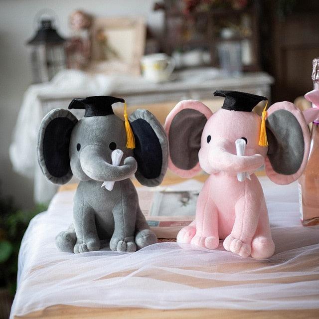 Peluche éléphant endormi de 9" pour la chambre de bébé – Image 12