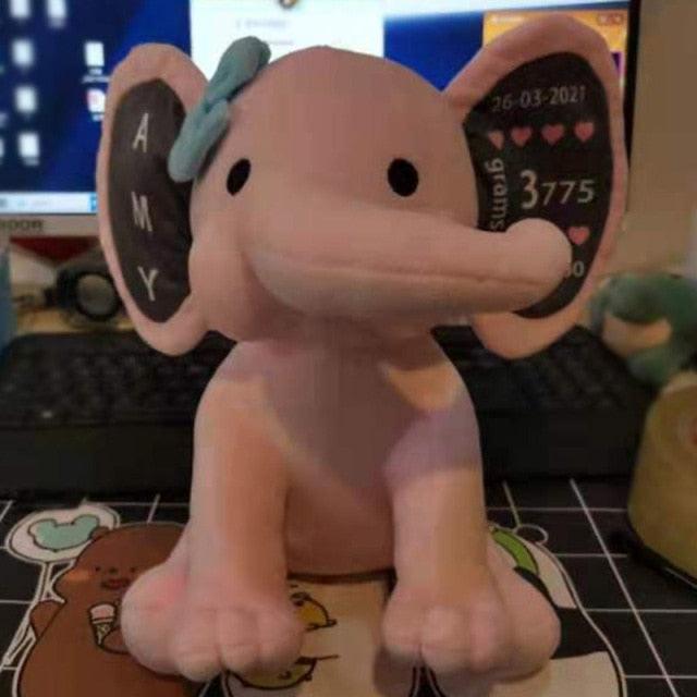 Peluche éléphant endormi de 9" pour la chambre de bébé – Image 11