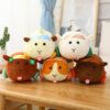 Jouets en peluche pour cochon d'Inde Kawaii Pui Pui Animal en peluche
