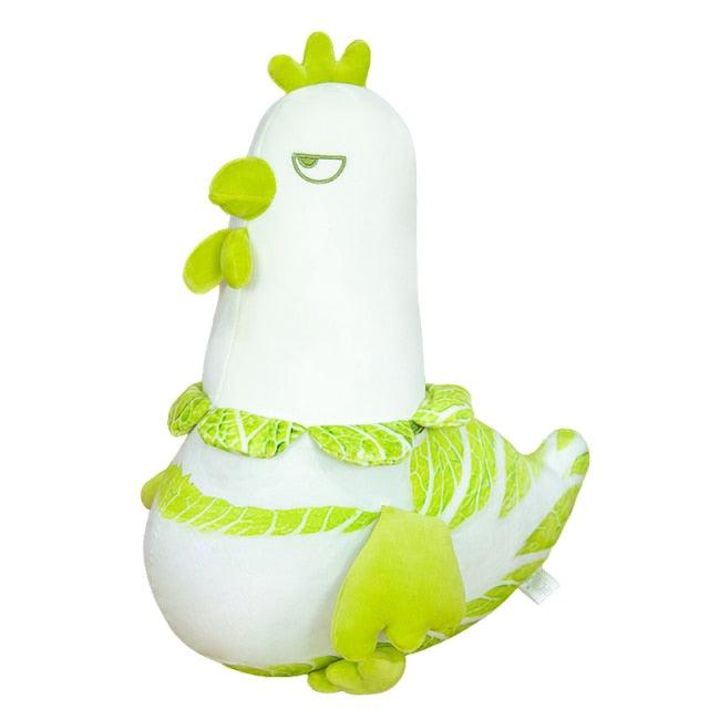 Oreiller en peluche créatif en forme de poulet – Image 2