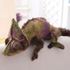 28"- 39" Énorme caméléon réaliste Animal en peluche Jouets en peluche