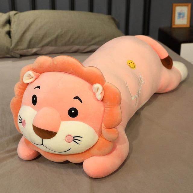 28" Poupée Kawaii Lion Dormant Longue Pilule – Image 2