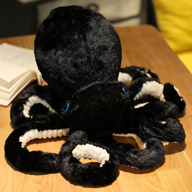 Jouets en peluche créatifs et réalistes en forme de pieuvre pour les enfants – Image 2