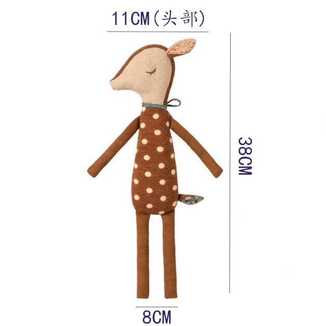 Mignon cerf endormi en peluche – Image 2