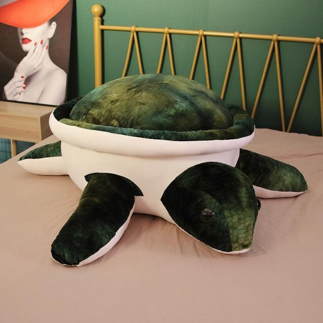 Peluche tortue de mer géante colorée de 32 pouces – Image 5