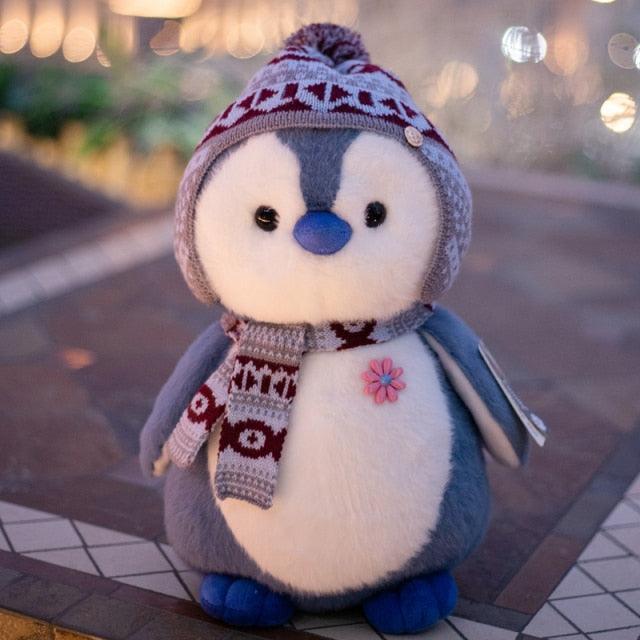 4 Style Foulard Pingouin Animal en peluche – Image 2