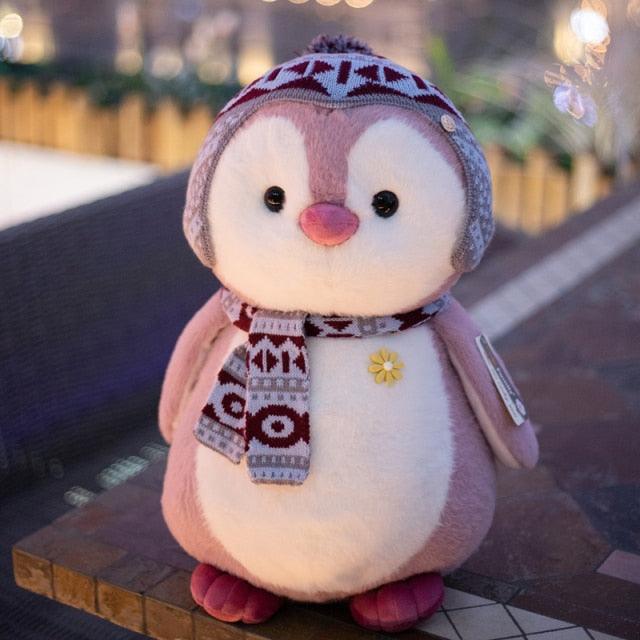 4 Style Foulard Pingouin Animal en peluche – Image 5