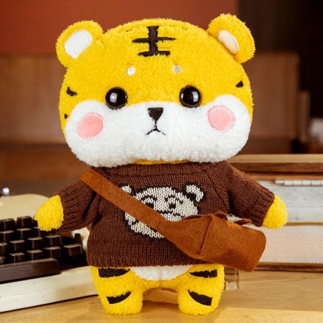 Peluches Kawaii Vêtements Tricotés Cosplay Tigre – Image 15