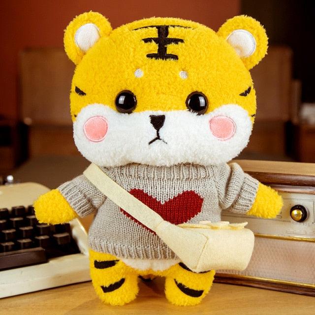Peluches Kawaii Vêtements Tricotés Cosplay Tigre – Image 12