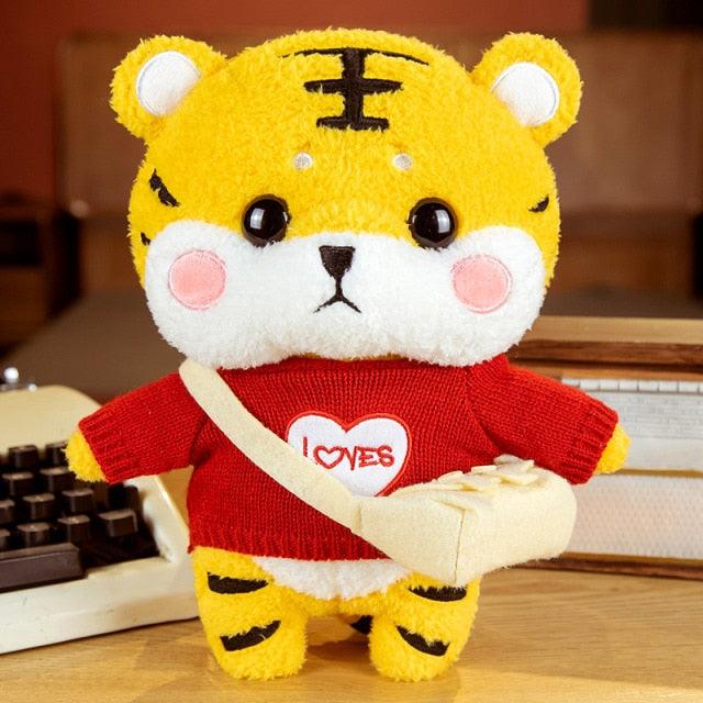 Peluches Kawaii Vêtements Tricotés Cosplay Tigre – Image 5