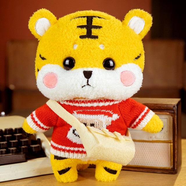 Peluches Kawaii Vêtements Tricotés Cosplay Tigre – Image 4