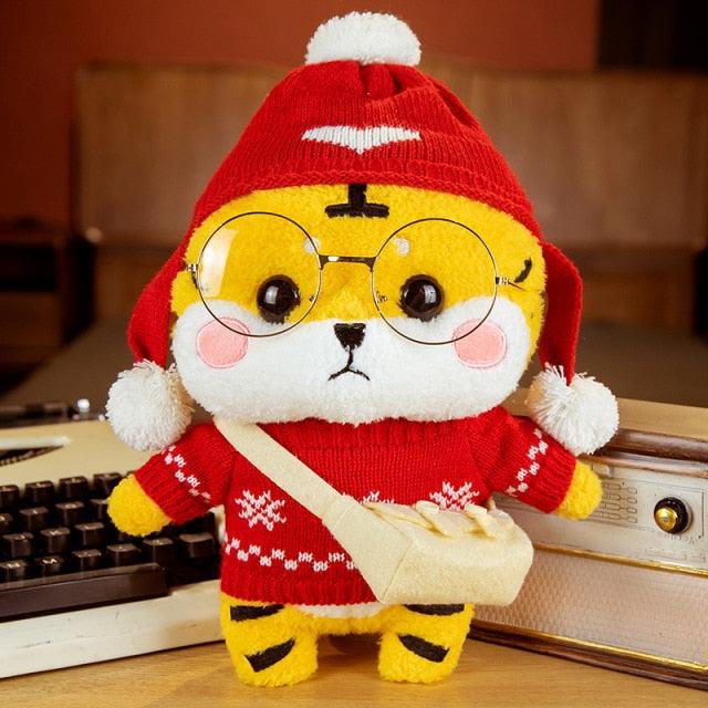 Peluches Kawaii Vêtements Tricotés Cosplay Tigre – Image 2