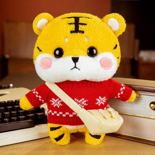 Peluches Kawaii Vêtements Tricotés Cosplay Tigre – Image 21