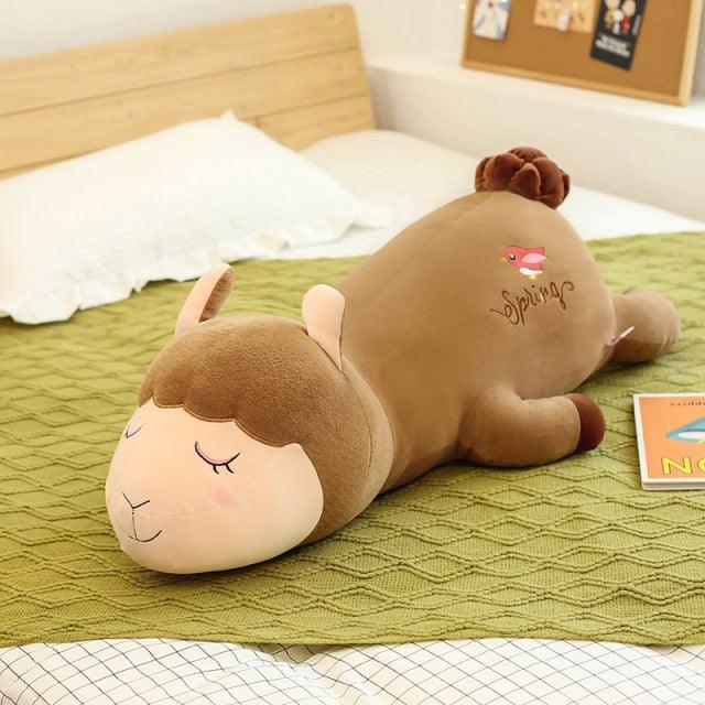 Peluche Kawaii Laying Down Alpaca – Image 4