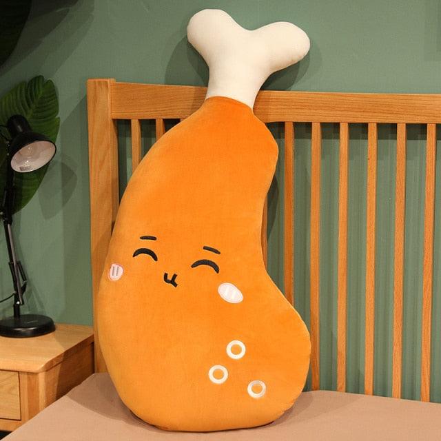 Jouet Peluche Poulet en forme de pilon Kawaii – Image 4