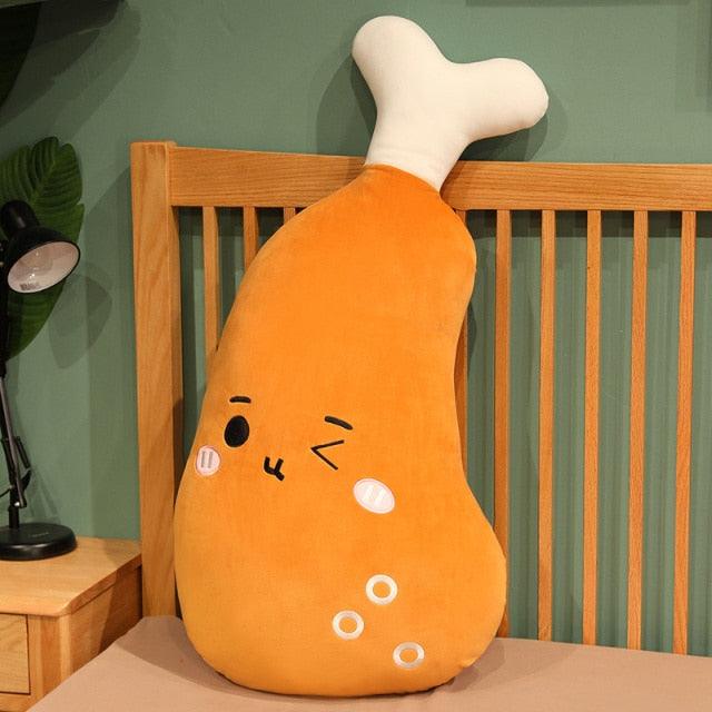 Jouet Peluche Poulet en forme de pilon Kawaii – Image 3