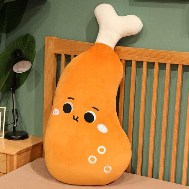 Jouet Peluche Poulet en forme de pilon Kawaii – Image 2