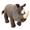 Peluches rhinocéros réalistes