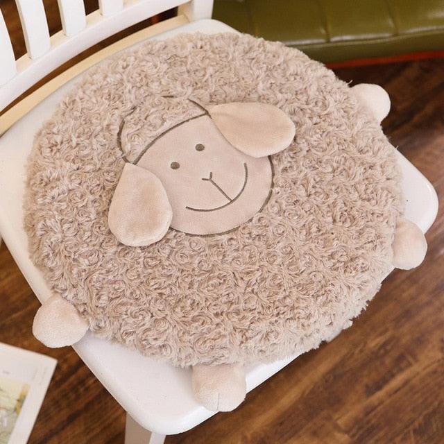 Coussins de chaise avec animaux en peluche – Image 5