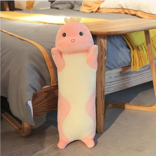 Oreiller long dinosaure en peluche – Image 2