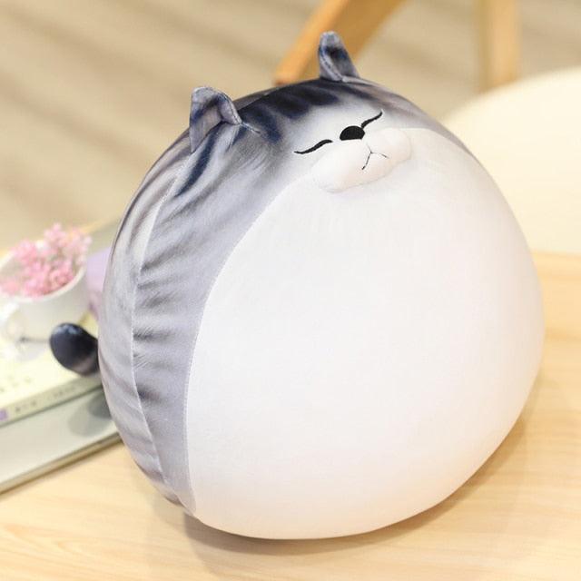 Oreiller gros chat mignon en peluche – Image 4