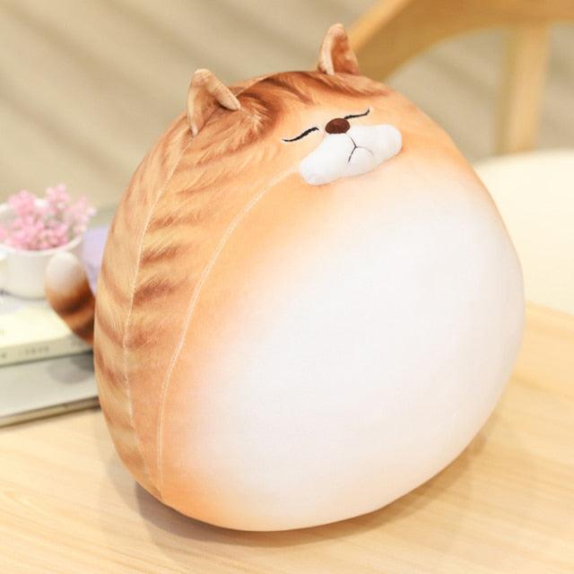 Oreiller gros chat mignon en peluche – Image 5
