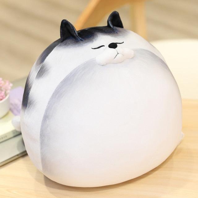 Oreiller gros chat mignon en peluche – Image 3