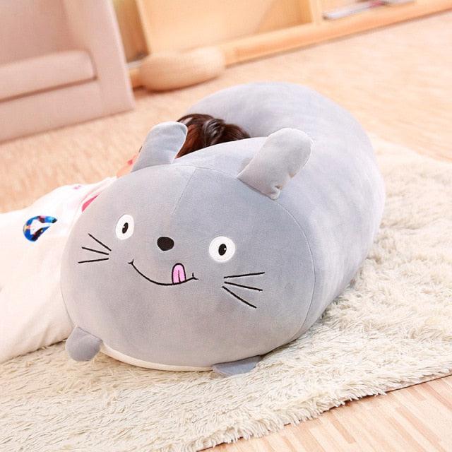 Oreiller créatif en forme de dessin animé pour animaux en peluche – Image 10