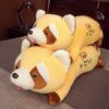 Oreiller en peluche raton laveur