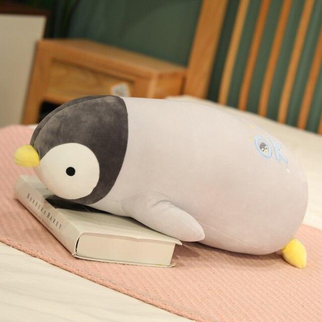 Oreiller en peluche pingouin câlin – Image 2