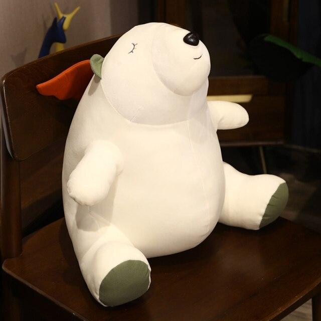 Peluche Animal Friends Ours polaire ailé, cochon et éléphant – Image 4