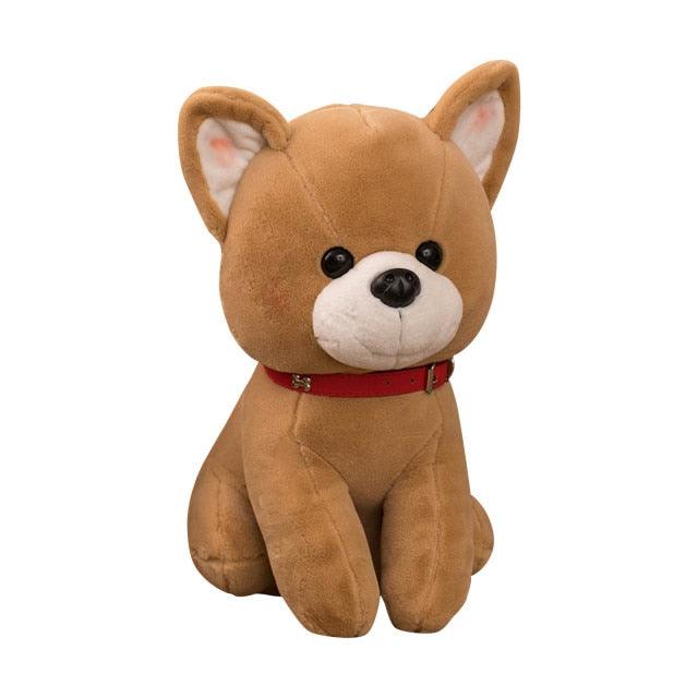 Poupée Shiba Inu assise en peluche – Image 3
