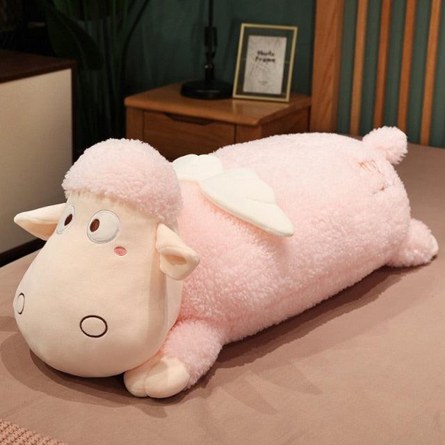 Peluche Ange Mouton Couché – Image 3