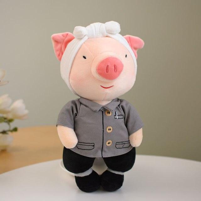 Peluches cochon habillé – Image 6